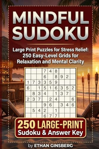 Mindful Sudoku book cover